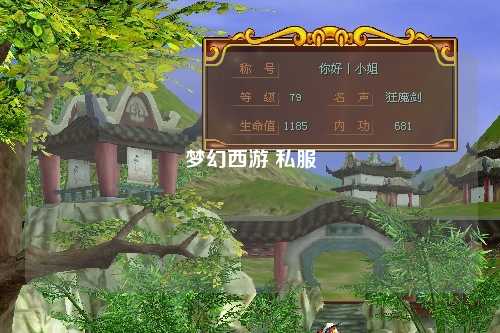 梦幻西游 私服