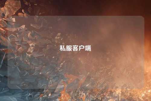 私服客户端